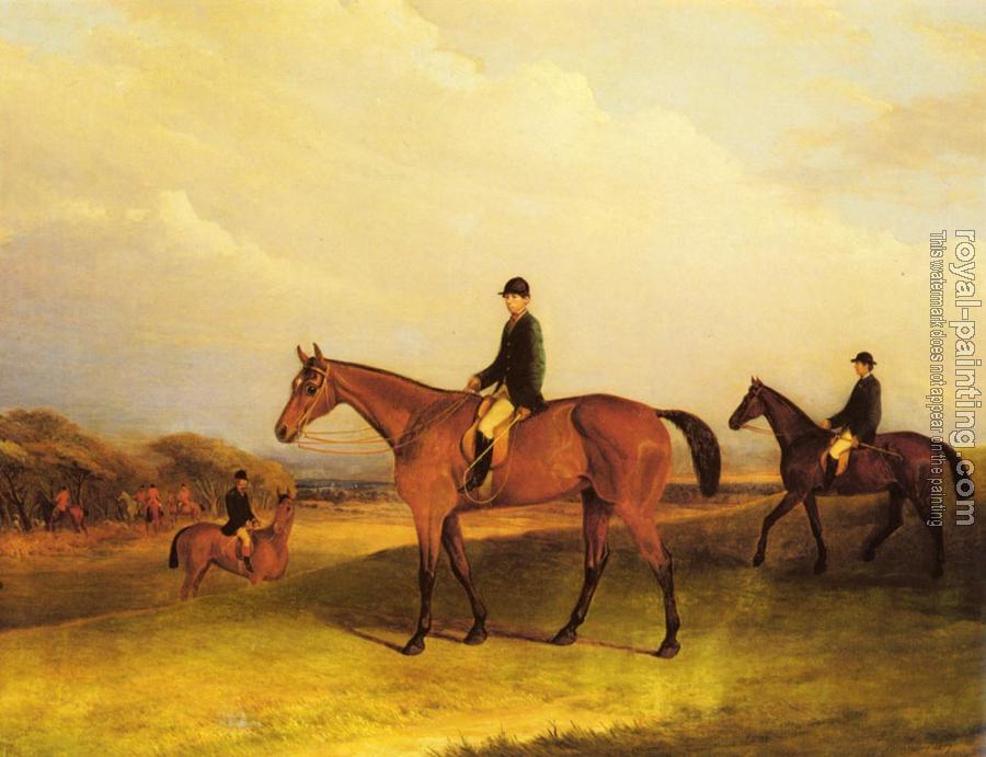 John Ferneley : A Jockey On A Chestnut Hunter